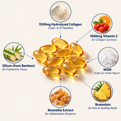 Pure Collagen Peptides + Vitamin C 1,000mg