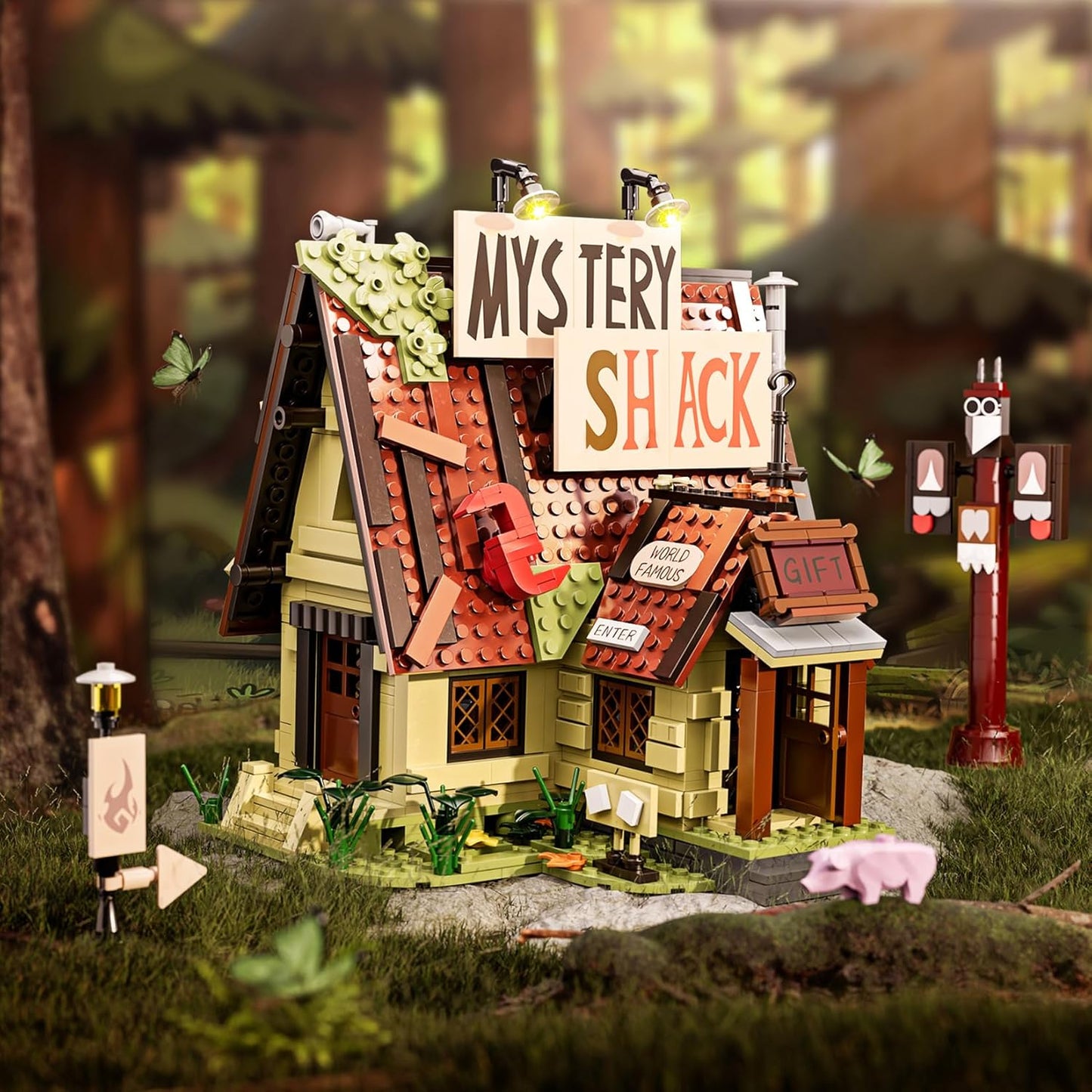 Mystery Shack Building Block Set