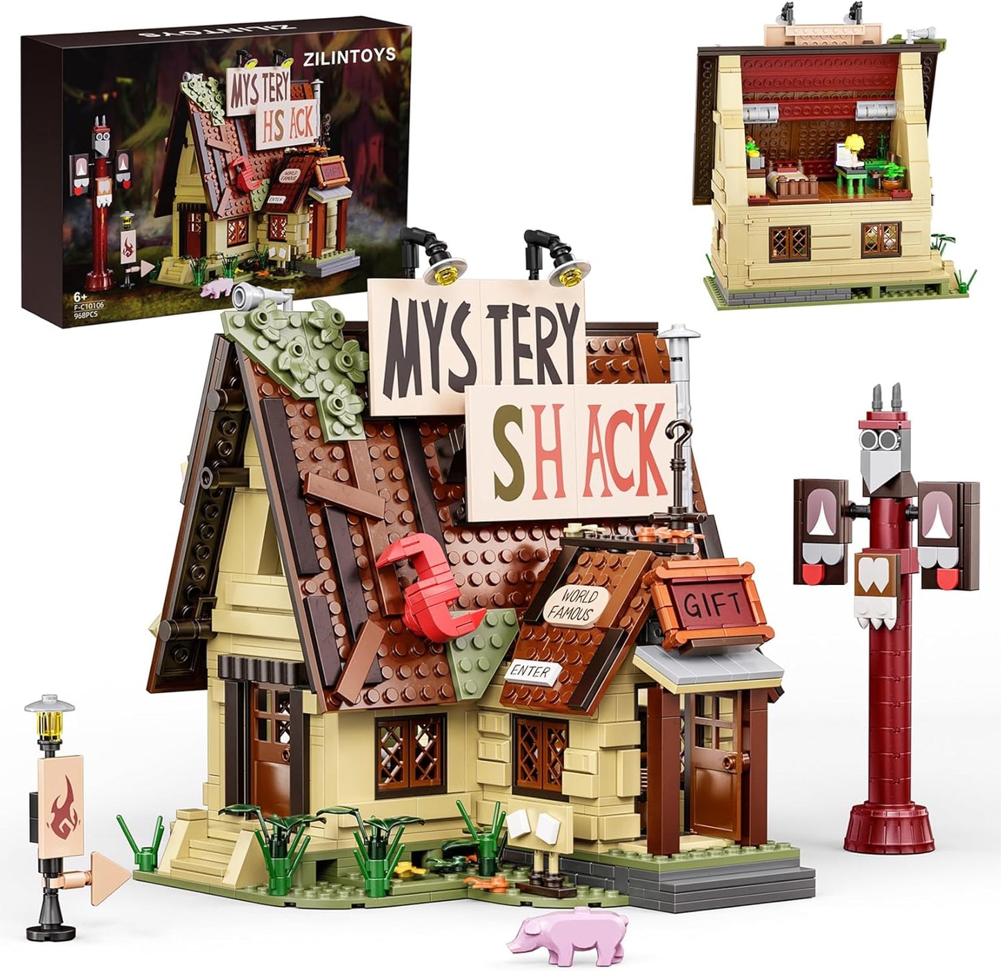 Mystery Shack Building Block Set