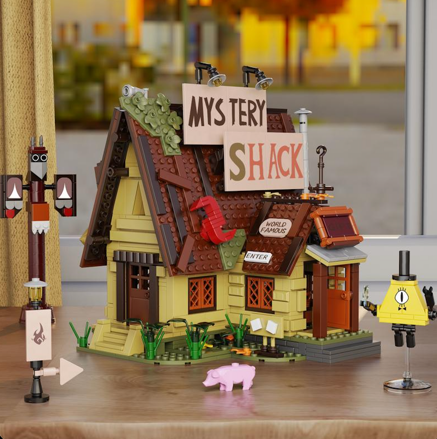 Mystery Shack Building Block Set