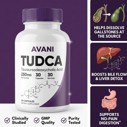 TUDCA — Clinically Studied Gallbladder Support Before You Need Surgery