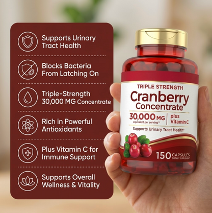 Cranberry Capsules - Urinary & Kidney Defense Formula
