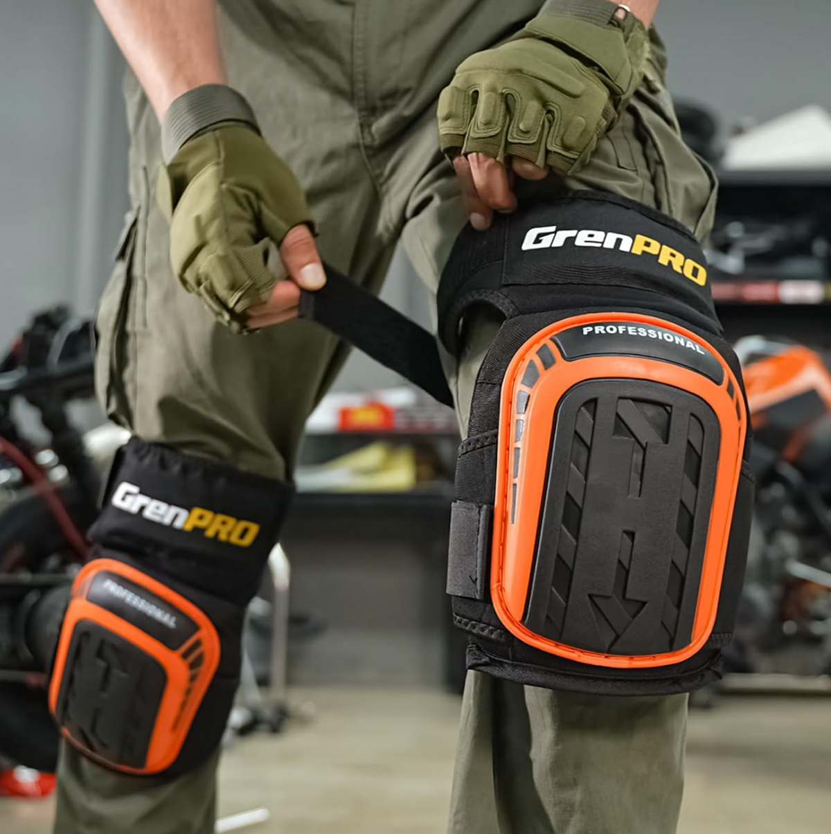 Heavy Duty Knee Pads for Tradesmen