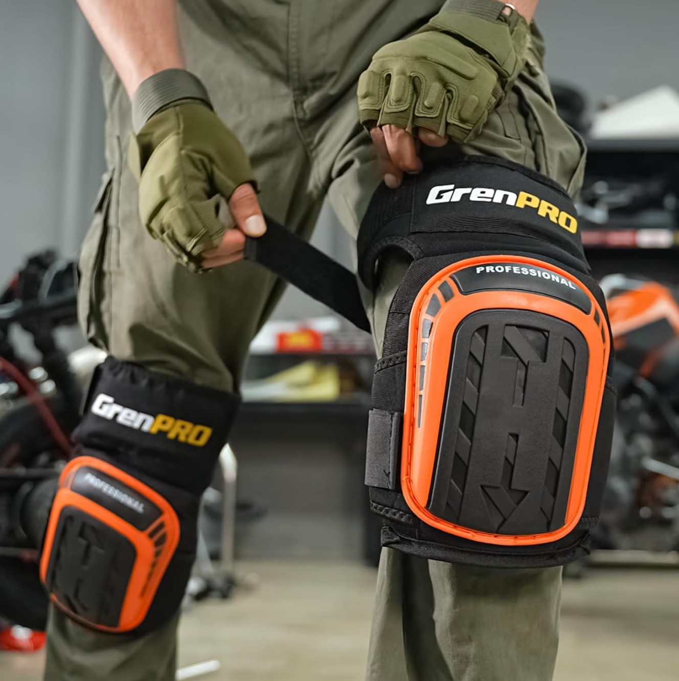 Heavy Duty Knee Pads for Tradesmen