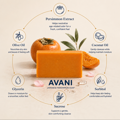 Avani - Japanese Original Persimmon Soap