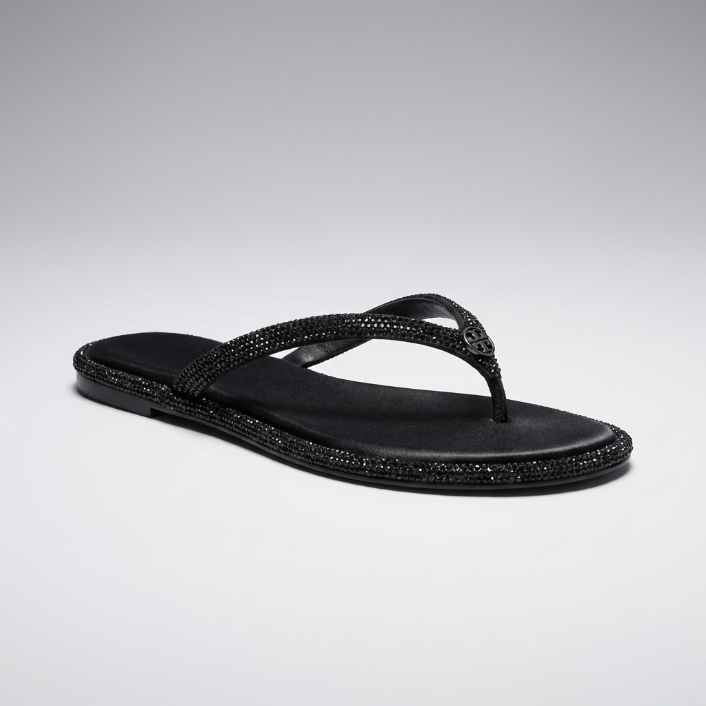 Embellished Flip Flops