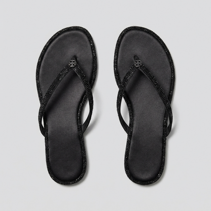 Embellished Flip Flops